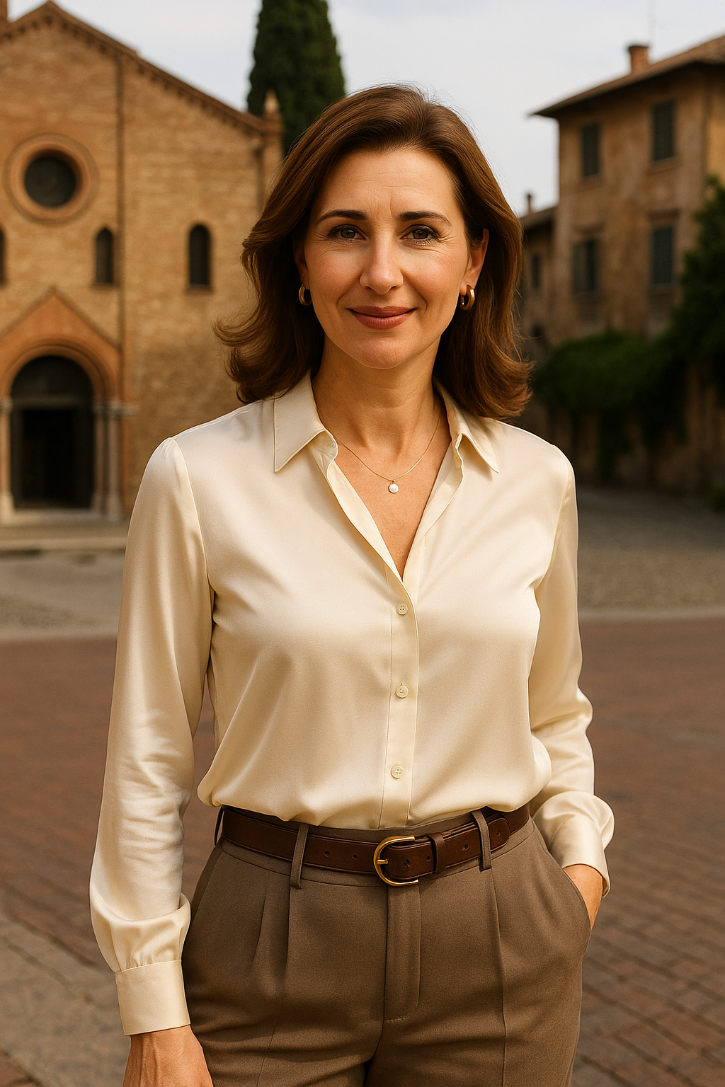 Isabella Silk Blouse