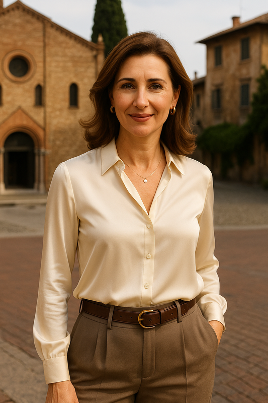 Isabella Silk Blouse