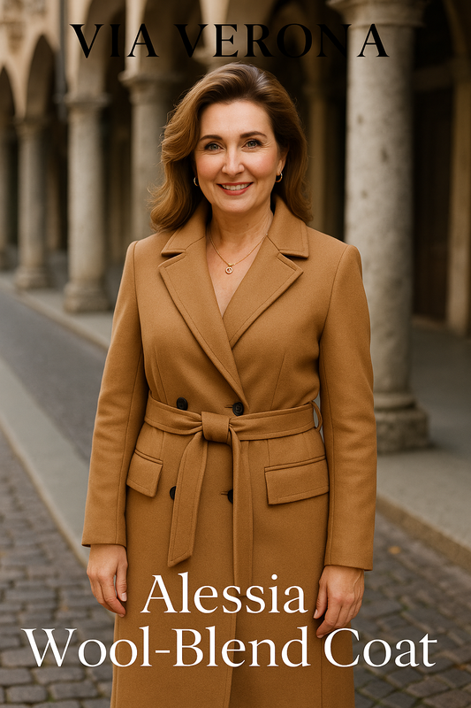 Alessia Wool Blend Coat